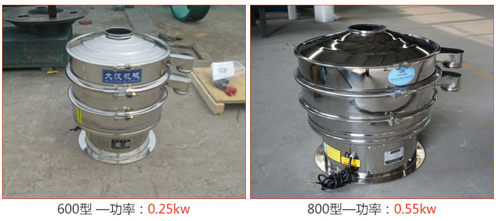 食品振動(dòng)篩同種材質(zhì)有不同大小的型號(hào)，而型號(hào)的不同就會(huì)影響價(jià)格。