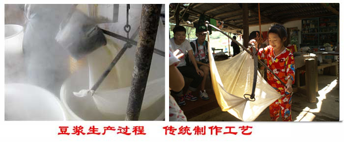 豆?jié){的傳統(tǒng)過濾篩分方式。