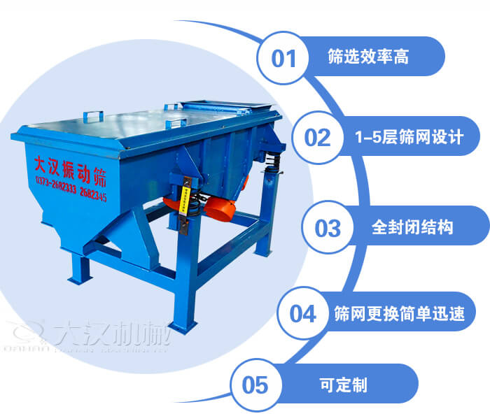 玉米篩選機特點：篩選效率高，1-5層篩網(wǎng)設(shè)計，全封閉結(jié)構(gòu)等。